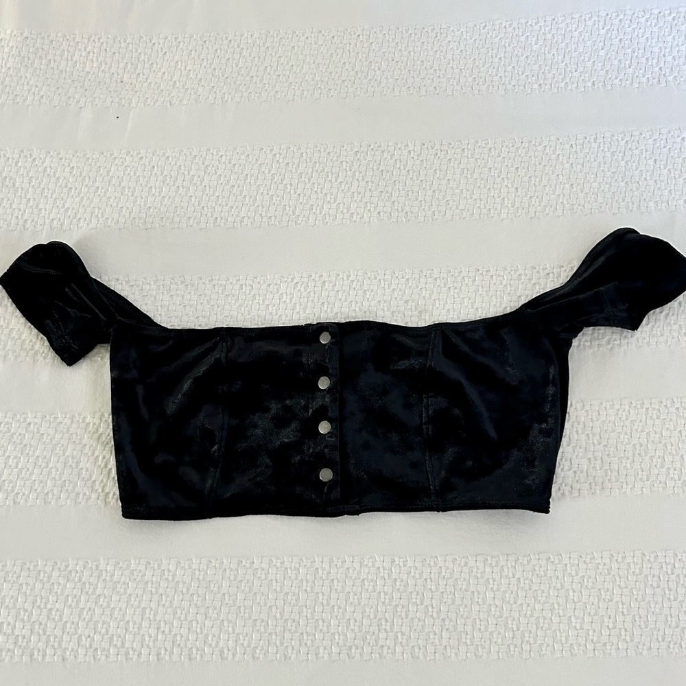 Urban outfitters velvet bandeau